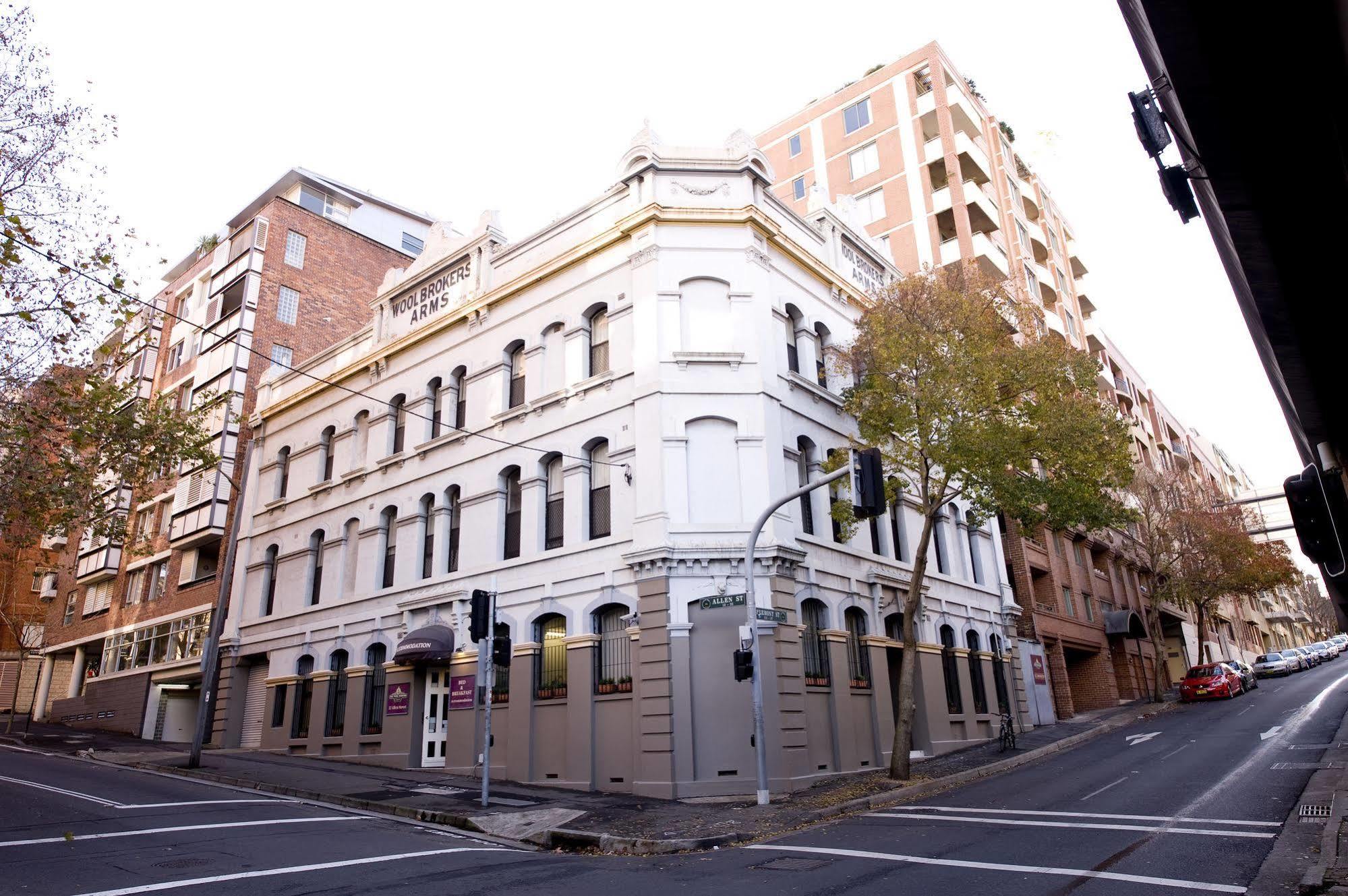 Woolbrokers Vandrerhjem Sydney Eksteriør bilde